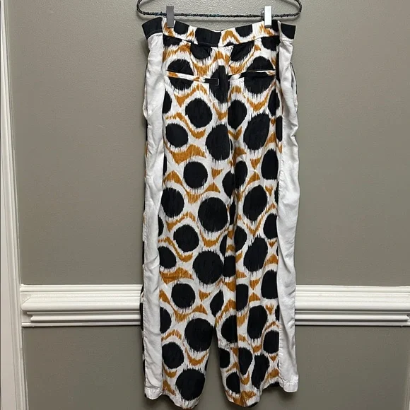Anthropologie Maeve Wellesley geometric print pants Sz 14 - Picture 4 of 9